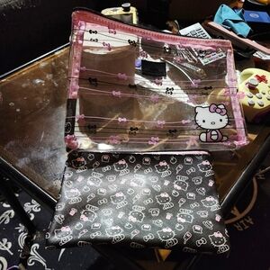 Hello Kitty Makeup bags!💕🖤